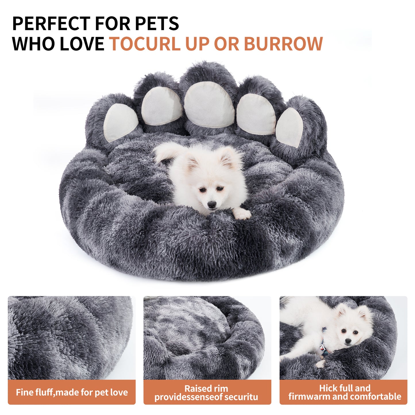 Pet Paw Shape plush