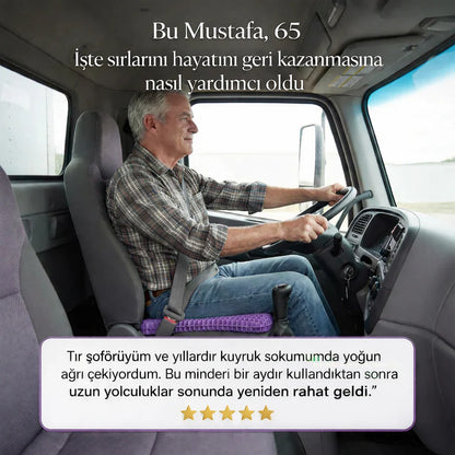 Gün Boyu Konfor Sağlayan Jel Oturma Minderi – Ağrısız Oturuş Deneyimi