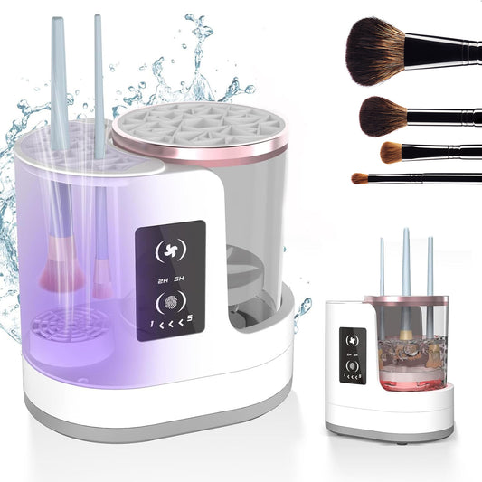 Automatic Makeup brush cleaner