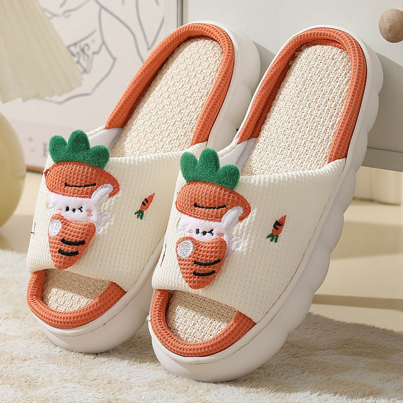 Cute Carrot Rabbit Shoes