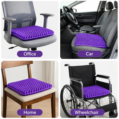 Gel Seat Cushion for All-Day Comfort – Enjoy Pain-Free Sitting