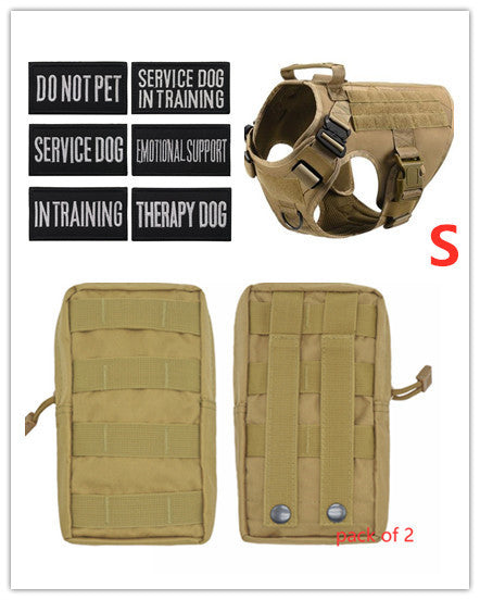 Military Tactical Dog harness