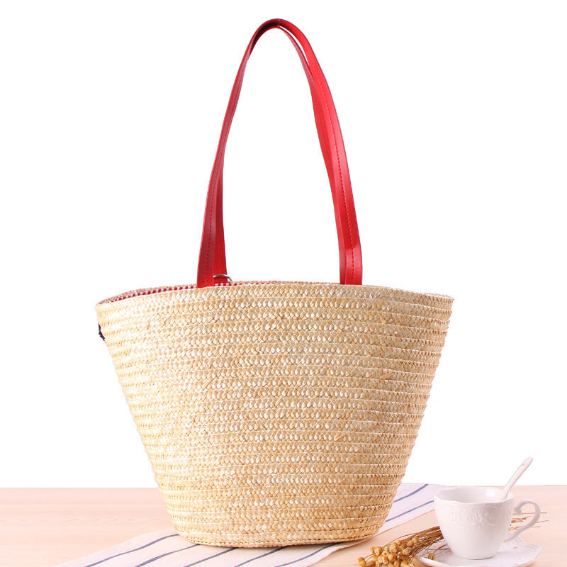 Hand-knitted Beach bag