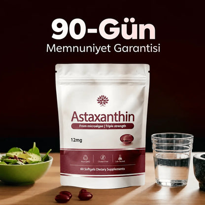 Astaksantin - Tüm Vücut Desteği ve Hücre Koruması İçin Doğanın En Güçlü Antioksidanı