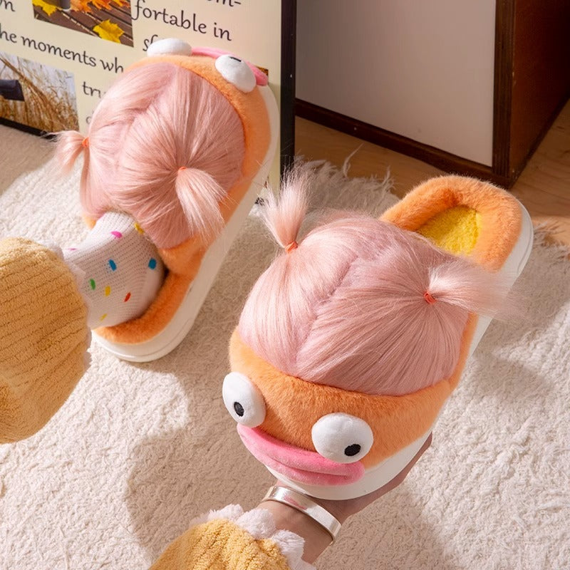 Cute Plush Slippers