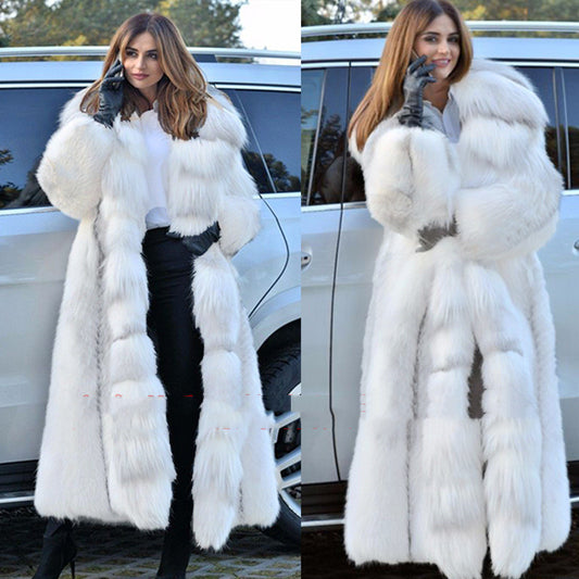 Long Style Fur Coat