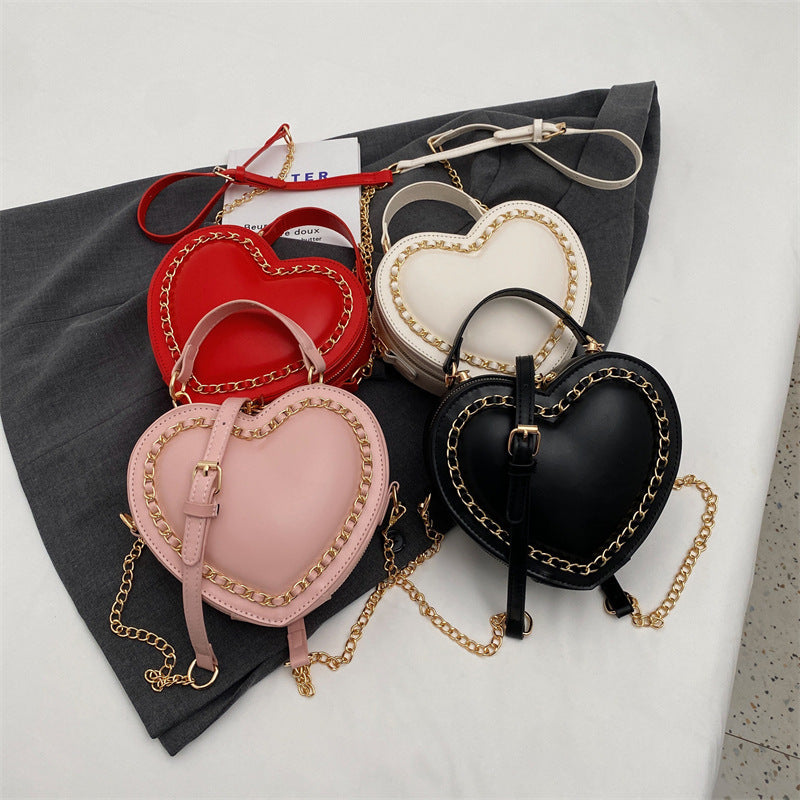 Heart shaped summer bag