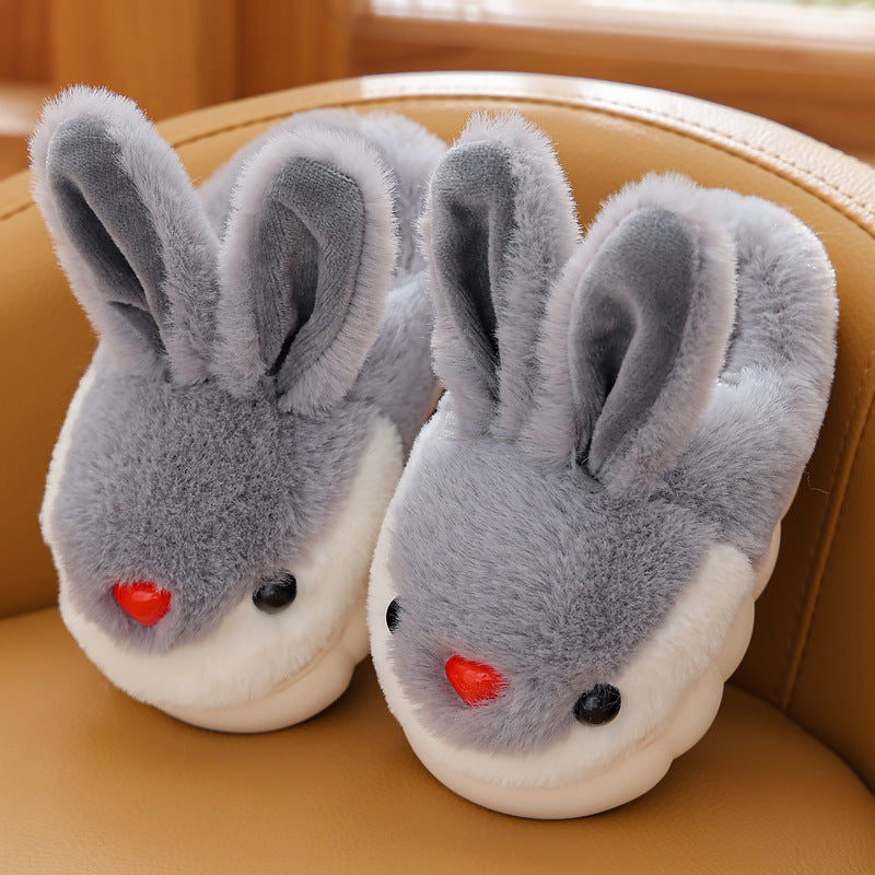 Children Cotton Slippers Girls Winter