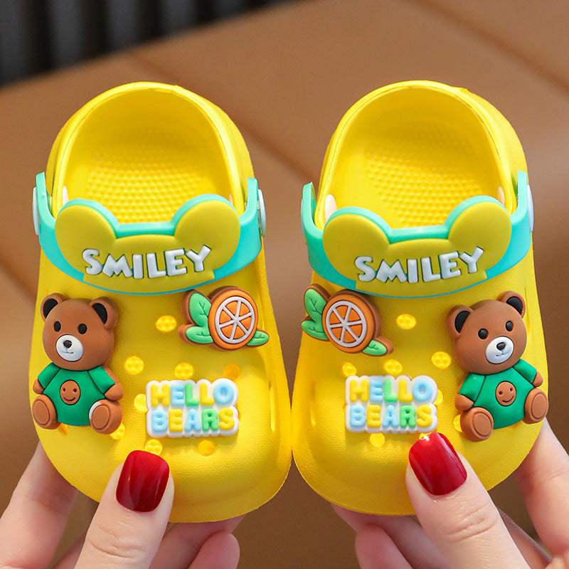 Kid's smiley shoes