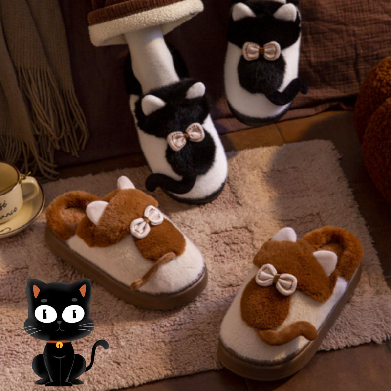 Cat fluffy Slippers