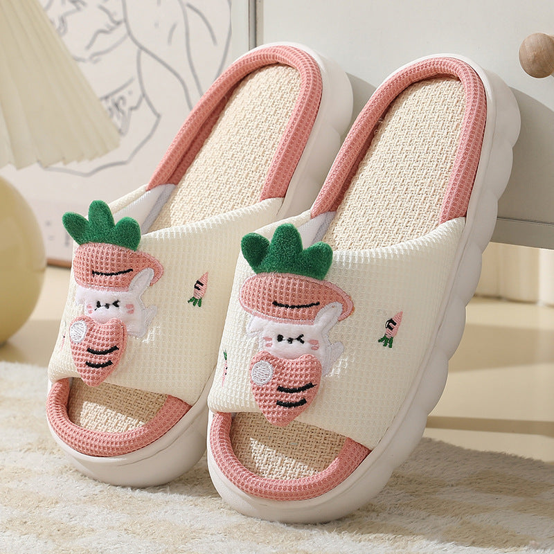 Cute Carrot Rabbit Shoes