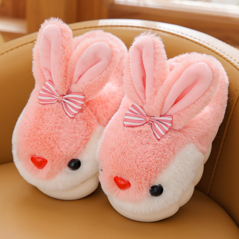 Children Cotton Slippers Girls Winter