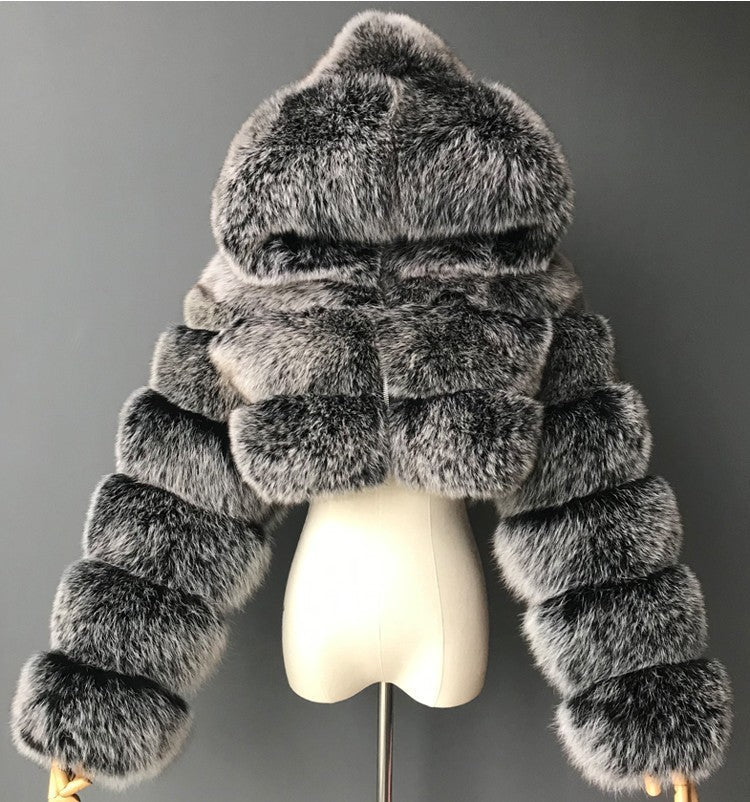 A badass hooded faux