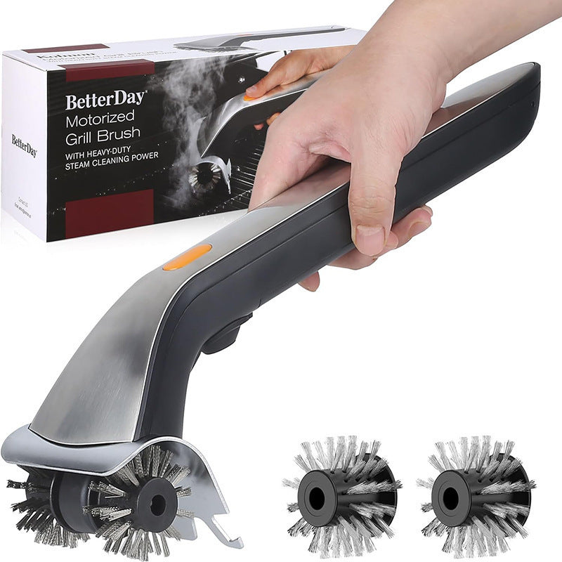 Stainless Steel Electric Steam Barbecue Brush