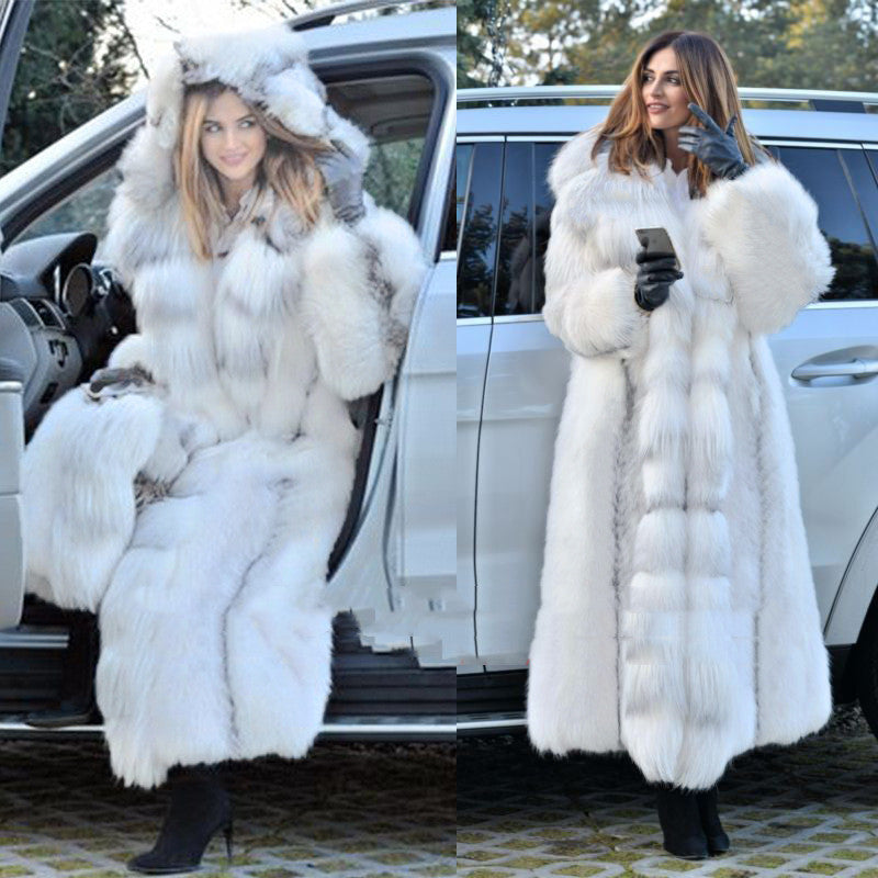 Long Style Fur Coat