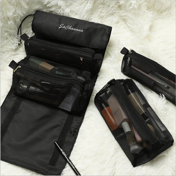 Foldable cosmetic Travel Bag