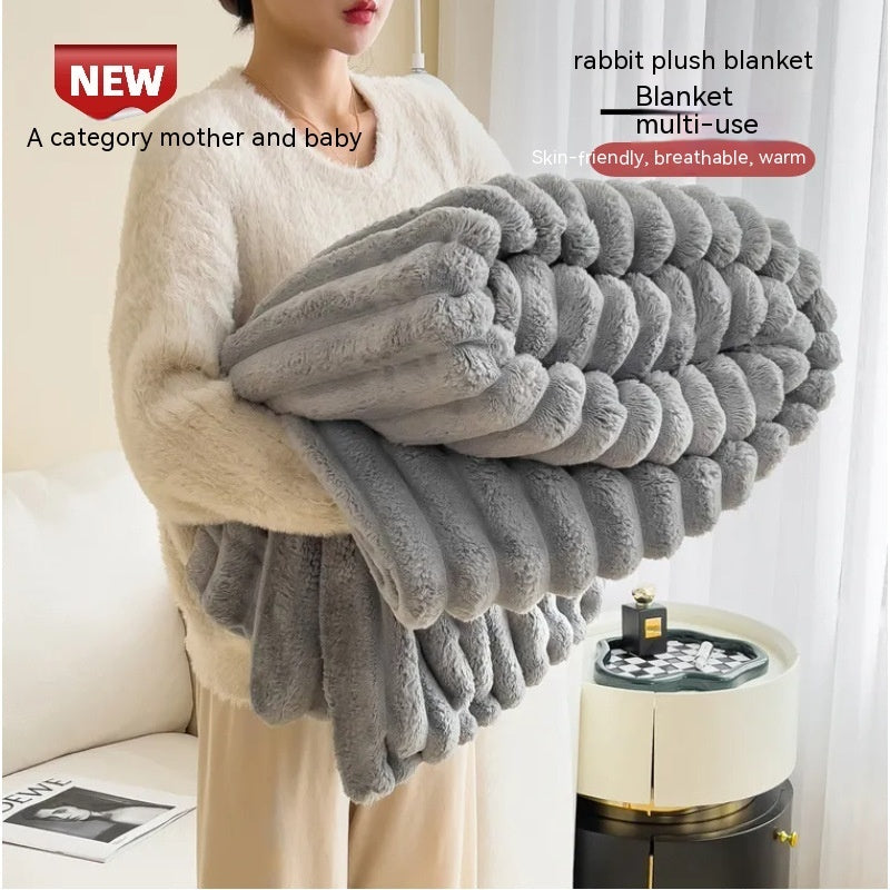 Bubble Velvet Blanket