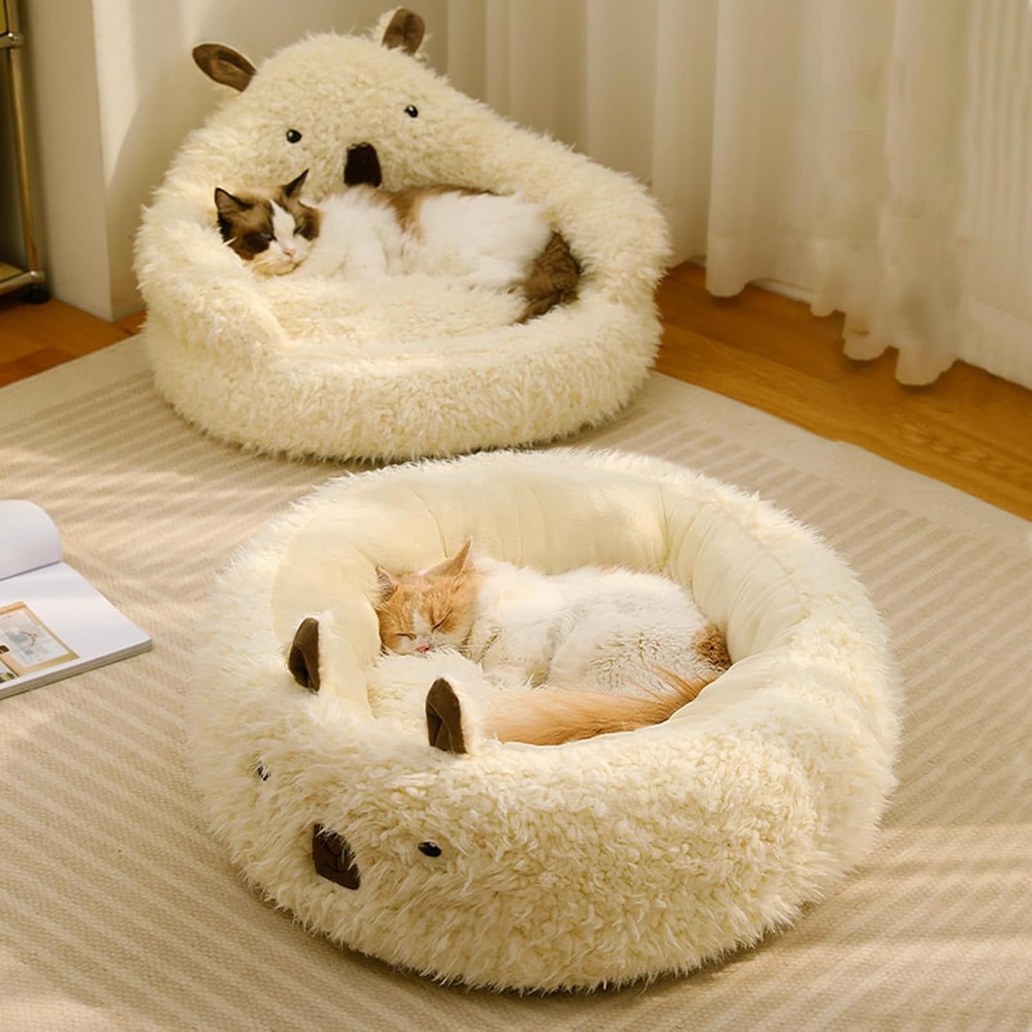 Pet alpaca bed