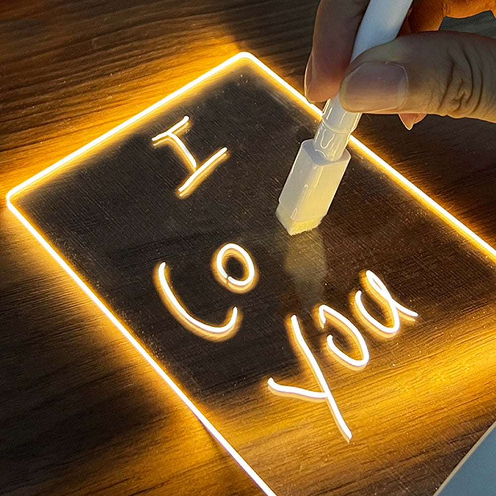 Creative Note Board Lamp