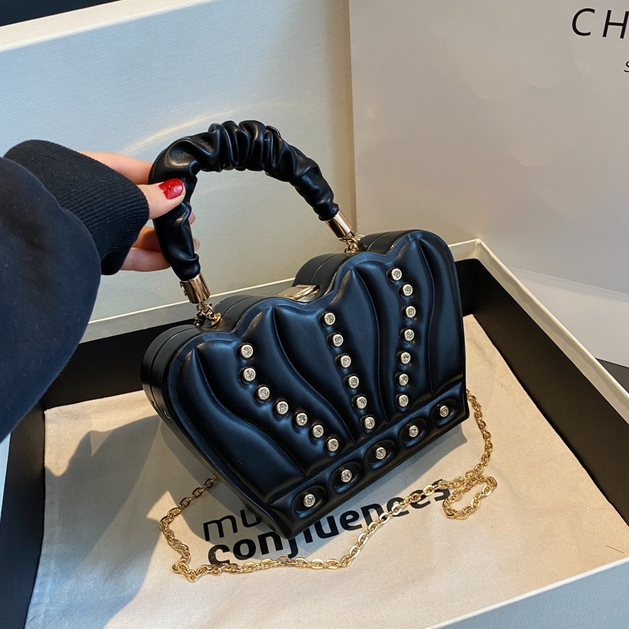 Crown bag. High-grade Luxury