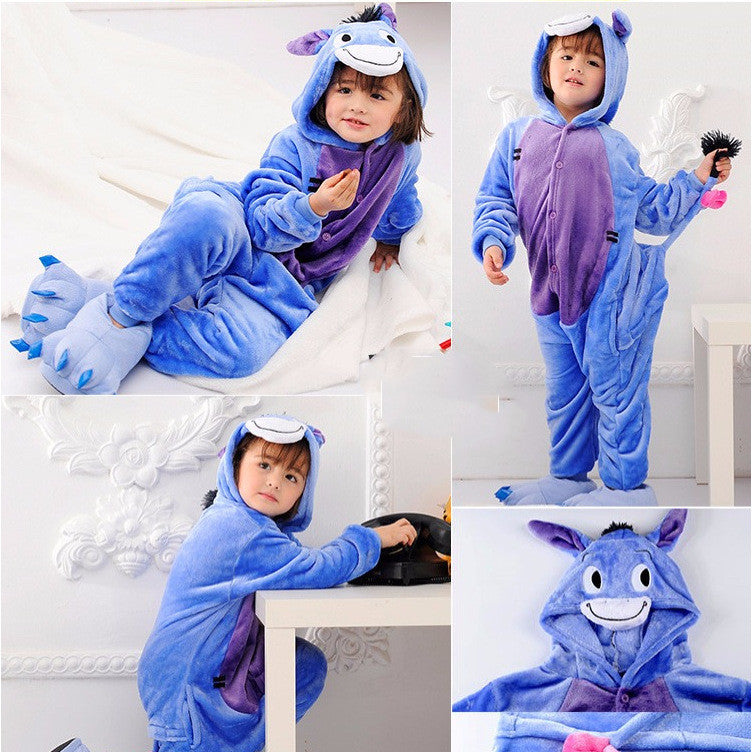 One-piece Animal fleece