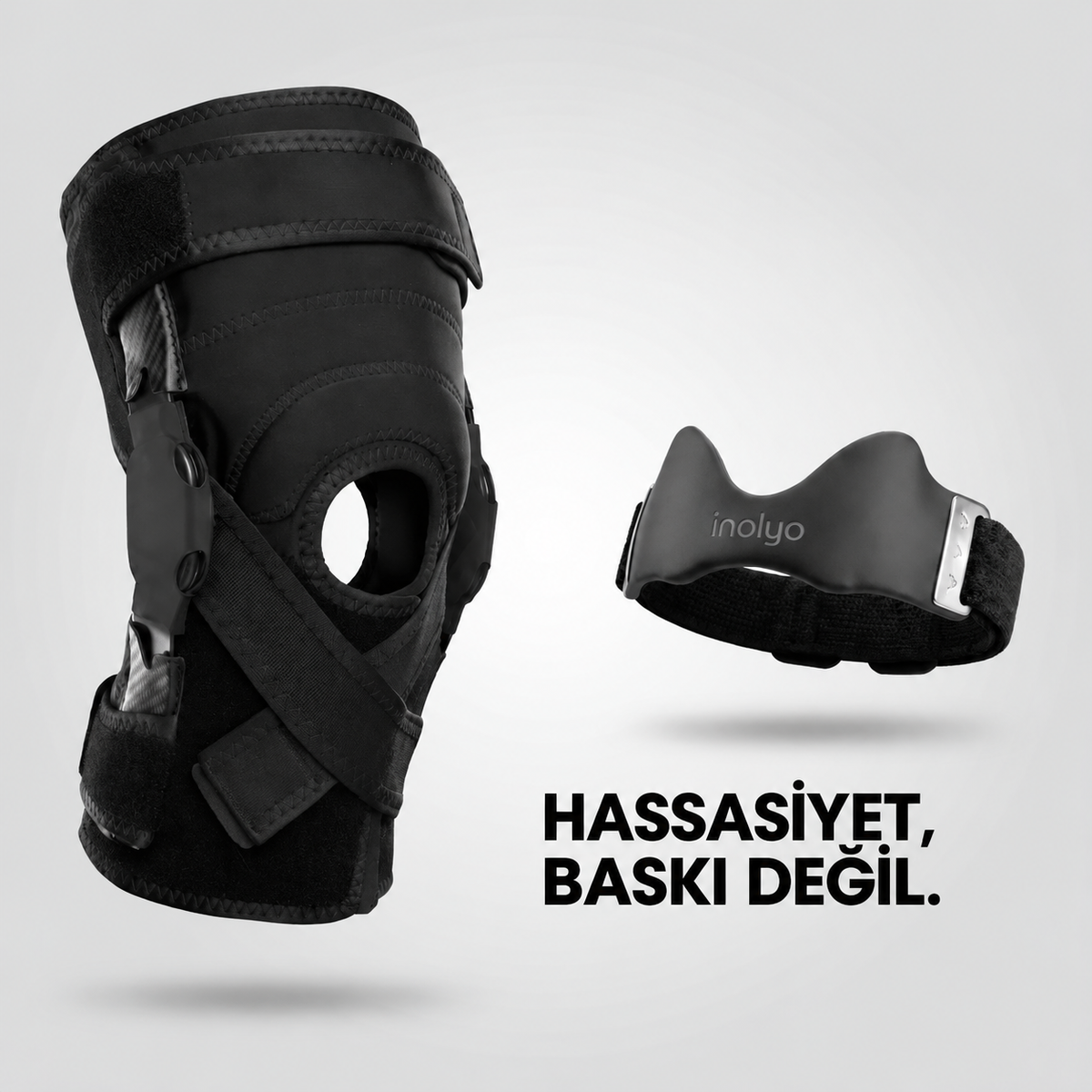 Ortopedik Diz Kapağı Destek Bandı – Gün Boyu Rahat Kullanım