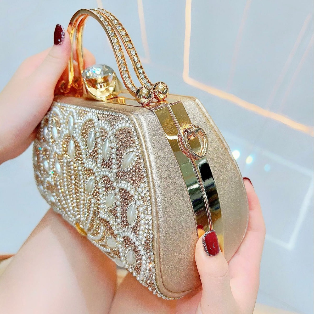 Women's Rhinestone Handbag