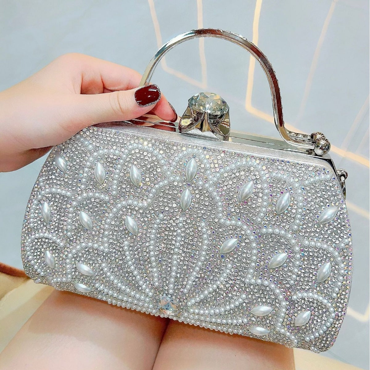 Women's Rhinestone Handbag