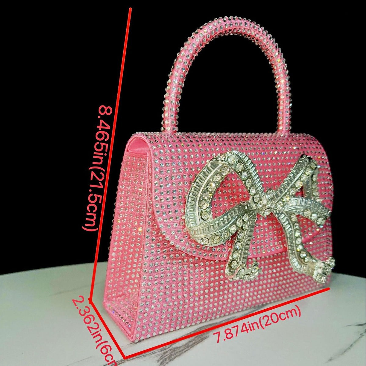 Rhinestone Banquet Diamond Bag