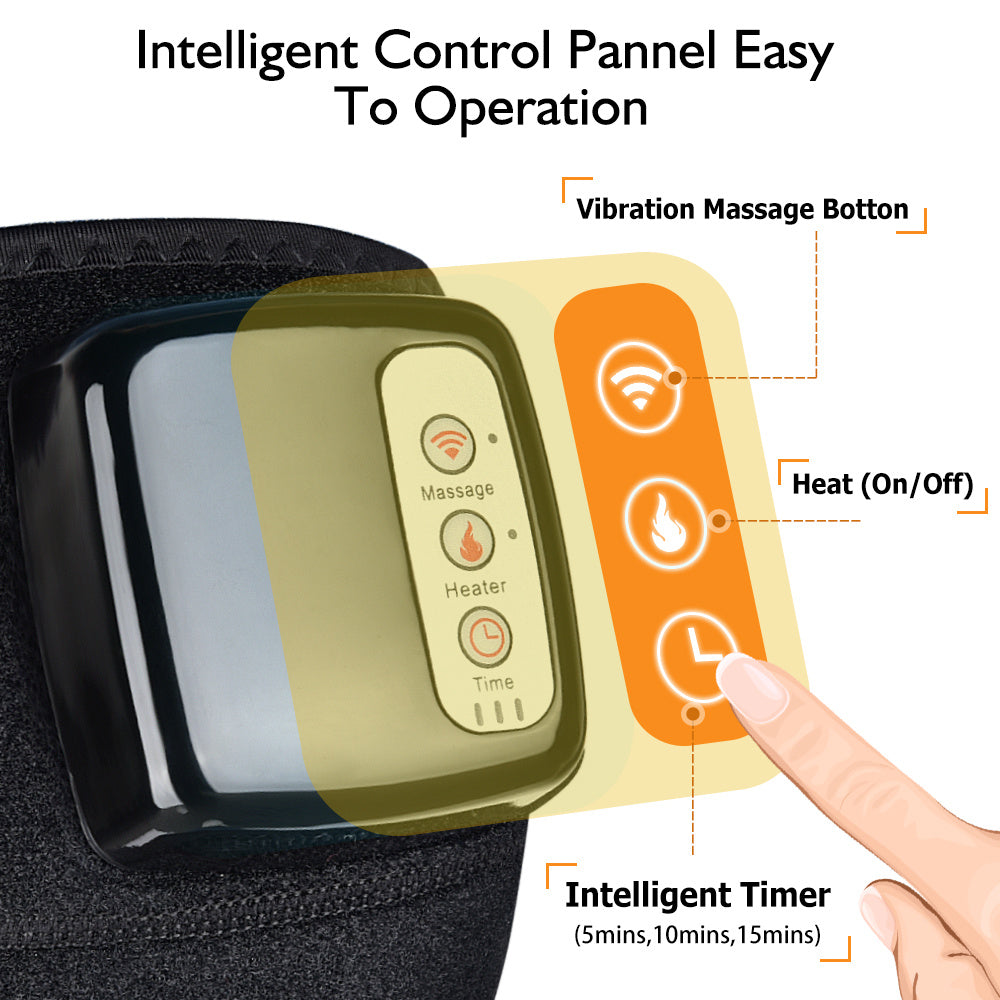 Electric Infrared Heating Knee Massager. Pain Relief