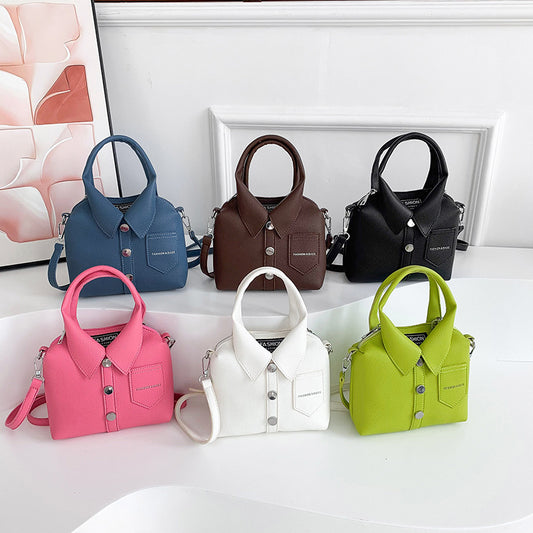 Collar style handbag