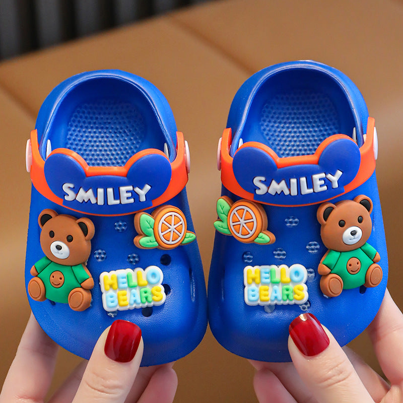 Kid's smiley shoes