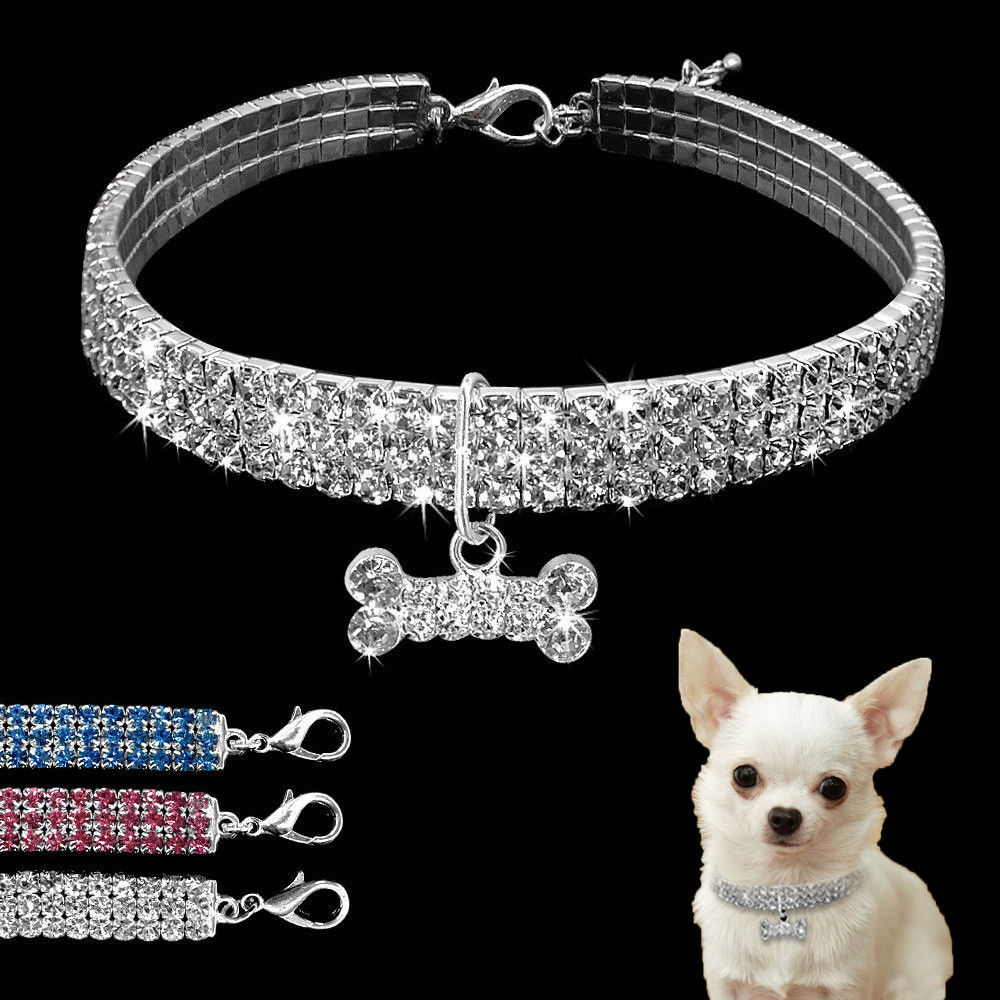 Pet rhinestone Collars