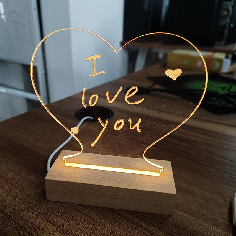 Creative Note Board Lamp