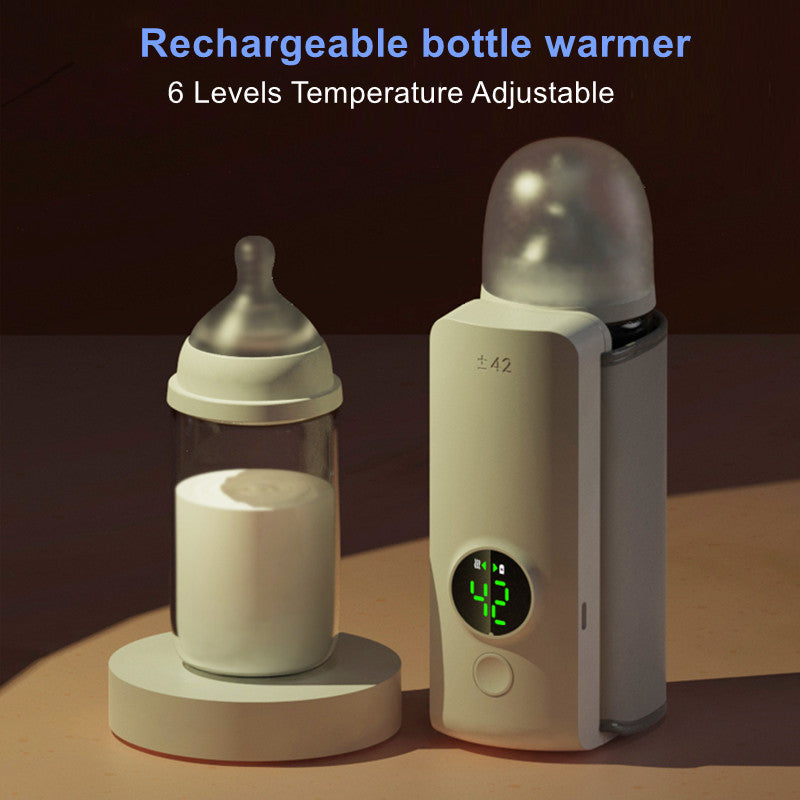 Rechargable bottle warmer