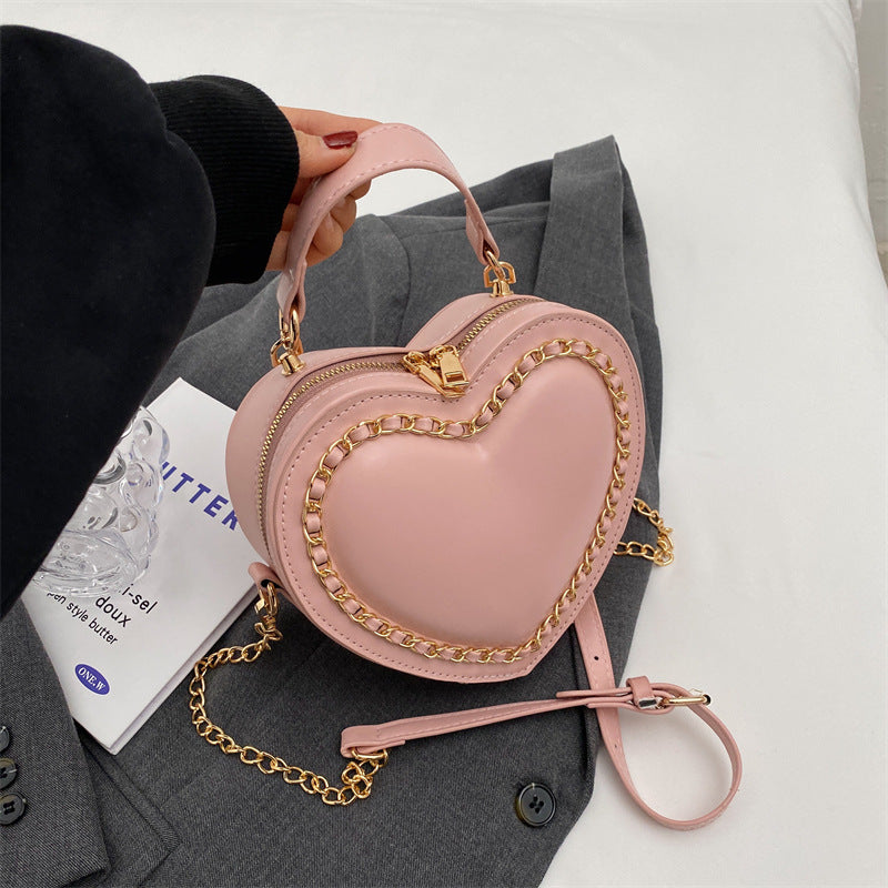 Heart shaped summer bag