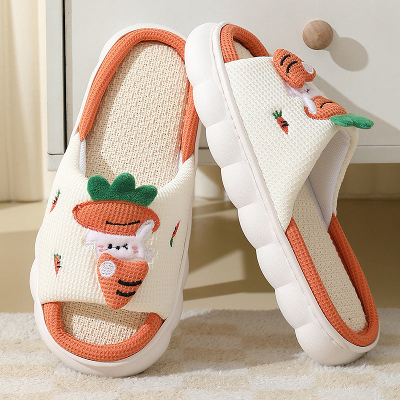 Cute Carrot Rabbit Shoes