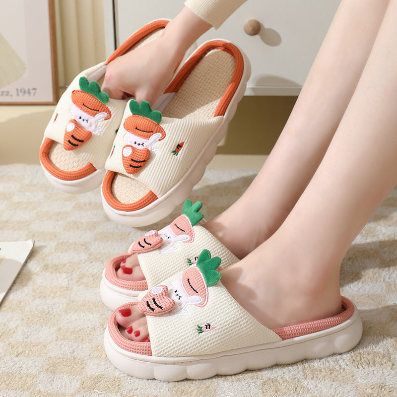 Cute Carrot Rabbit Shoes